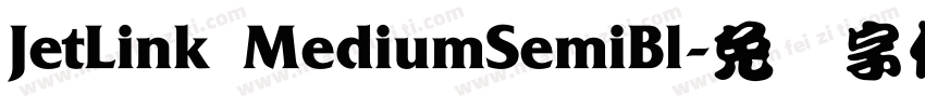 JetLink MediumSemiBl字体转换